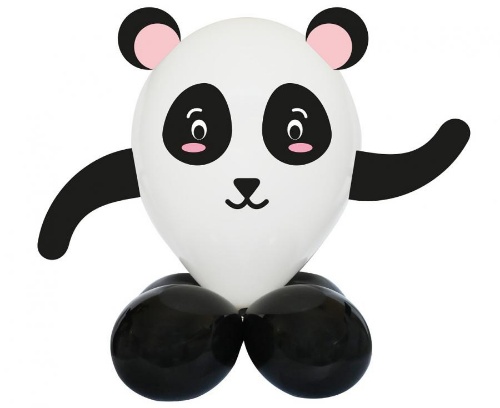 Levně Balonkové zvířátko DIY - panda
