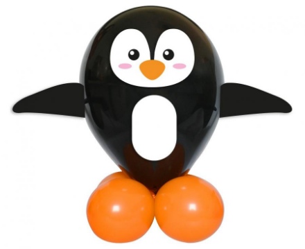 Obrázek Balonkové zvířátko DIY - tučňák