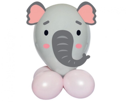Obrázek Balonkové zvířátko DIY - slon