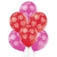 Obrázek Latexové balonky Heart Smileys - 6 ks