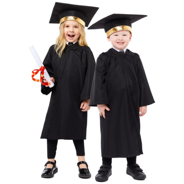 Obrázok z Detský kostým absolvent - 3 až 4 rokov Veľ. 98 - 104 cm