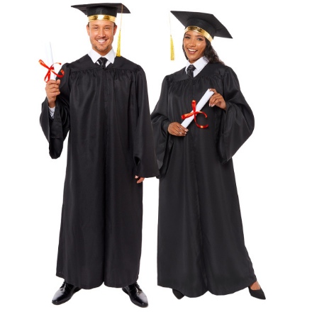 Obrázek Kostým absolventa pro dospělé - M/L