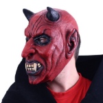 Obrázok z Latexová maska - čert s ušami