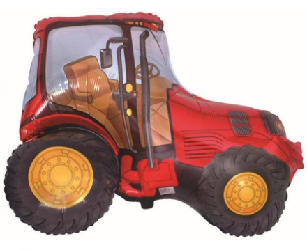 Obrázek Fóliový balonek Traktor 94 x 75 cm