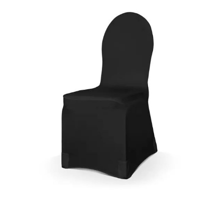Picture of Potah na židli elastický - Černý - Zapůjčení