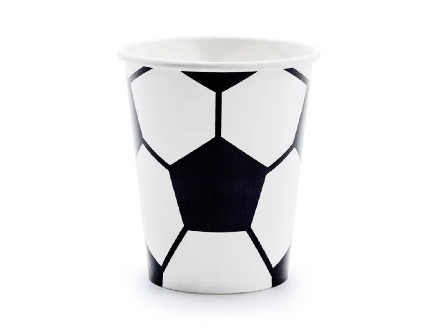 EKO Papírové party kelímky fotbal 250 ml - 6 ks - Party Deco
