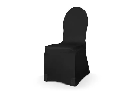 Obrázek Potah na židli elastický černý