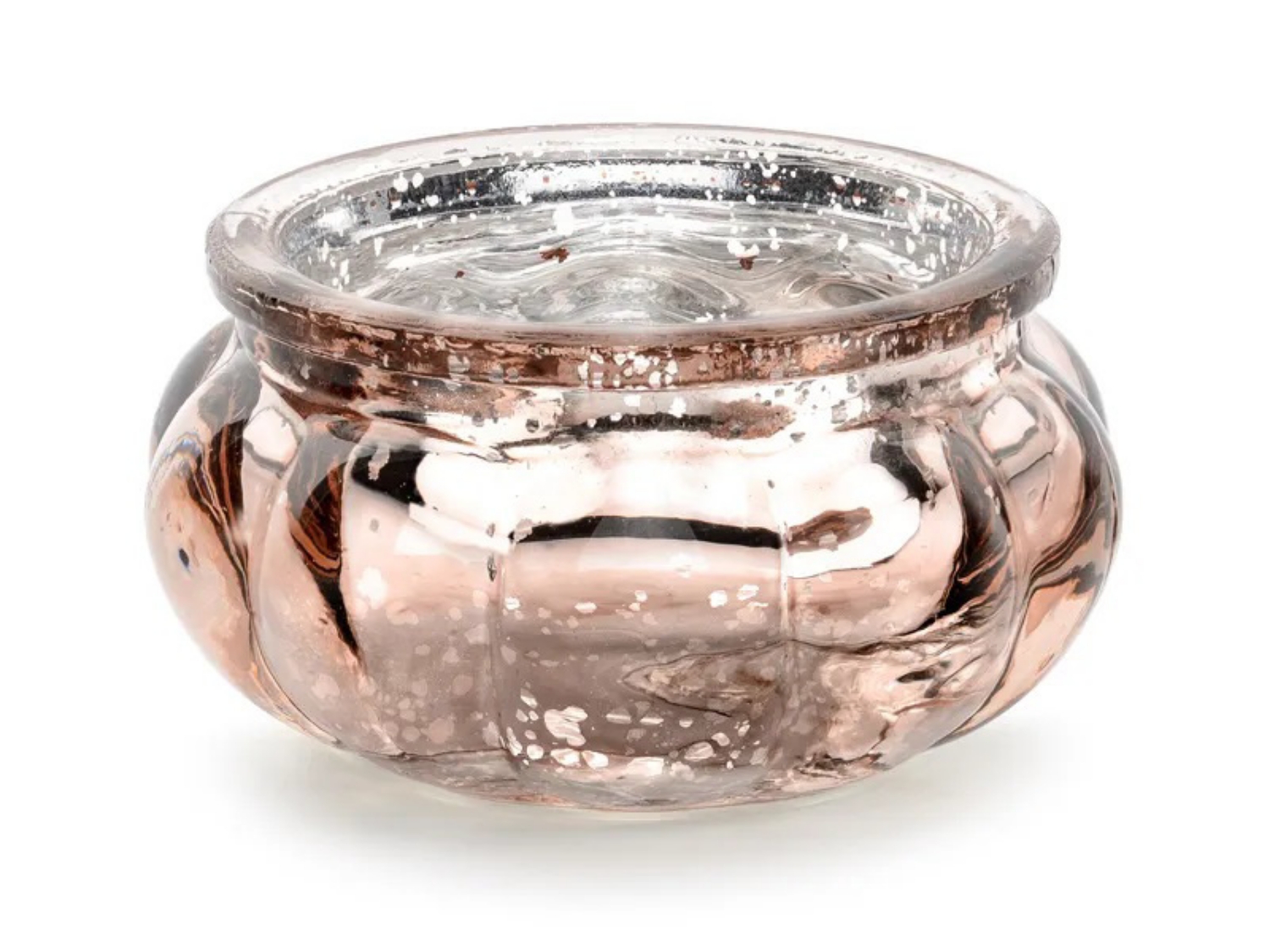 Svícen rosegold - 3 x 6 cm