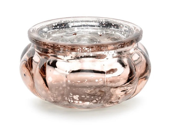 Svícen rosegold - 3 x 6 cm
