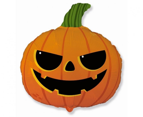 Levně Foliový balonek Halloween - strašidelná dýně 75 cm