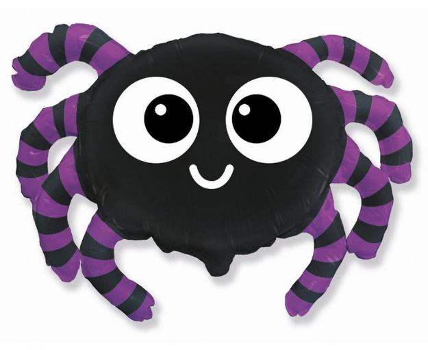Obrázek z Foliový balonek - roztomilý pavouk - 75 cm 