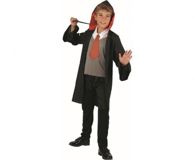 Obrázek z Dětský kostým Kouzelník - 5 až 6 let - Vel. 110 - 120 cm - Godan 