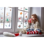 Obrázok z Vianočné dekorácie na okno - Holly Jolly, 27 ks