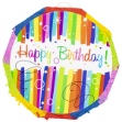 Obrázok z Piňatá zložené - Happy birthday - Color