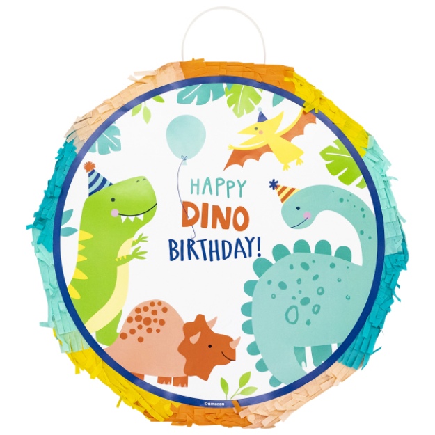 Obrázek z Piňata složená - Dino Happy Birthday 