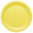 Obrázok z Papierové taniere Žlté, 23 cm - 8 ks - Amscan