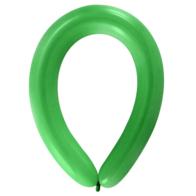 Obrázok z Balónik modelovací široký - Festive Green, D12 - zelený, 50ks