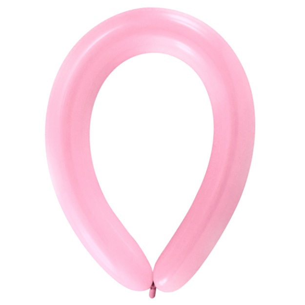 Obrázok z Balónik modelovací široký - Pretty Pink, D06 - ružový, 50ks