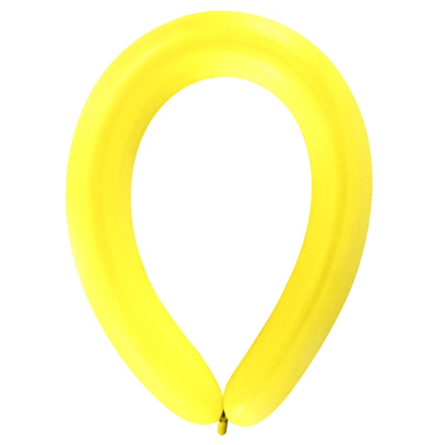 Obrázok z Balónik modelovací široký - Yellow Sunshine, D02 - žltý, 50ks