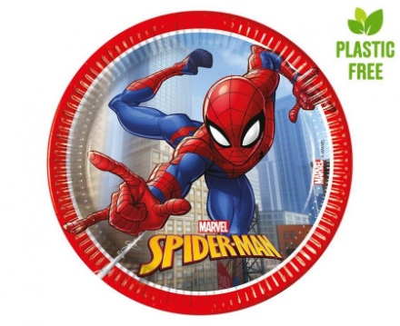 Obrázek EKO Papírové talíře Spiderman - New Generation 20 cm - 8 ks