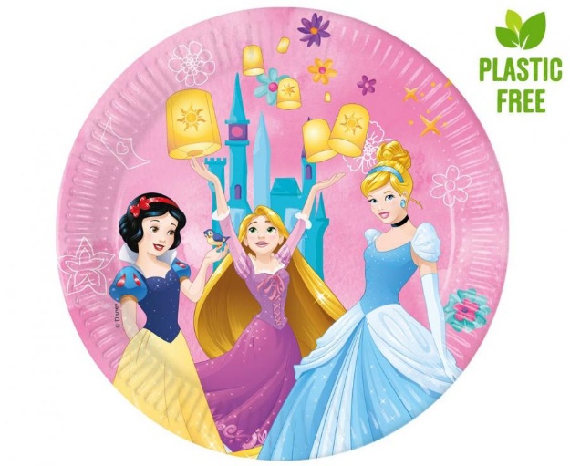 Obrázok z EKO Papierové tanieriky Disney princess - New Generation 23 cm - 8 ks