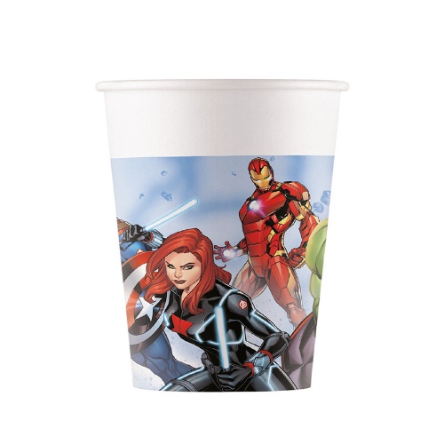 EKO Papierové kelímky Avengers 8 ks