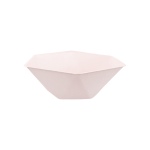 Obrázek z EKO - papírové misky hexagonal - Vert Decor, pastelově růžové - 15,8 x 13,7 cm 6 ks  
