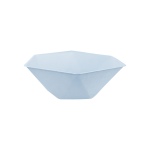 Obrázok z EKO - papierové misky hexagonal - Vert Decor, pastelovo modré - 15,8 x 13,7 cm 6 ks