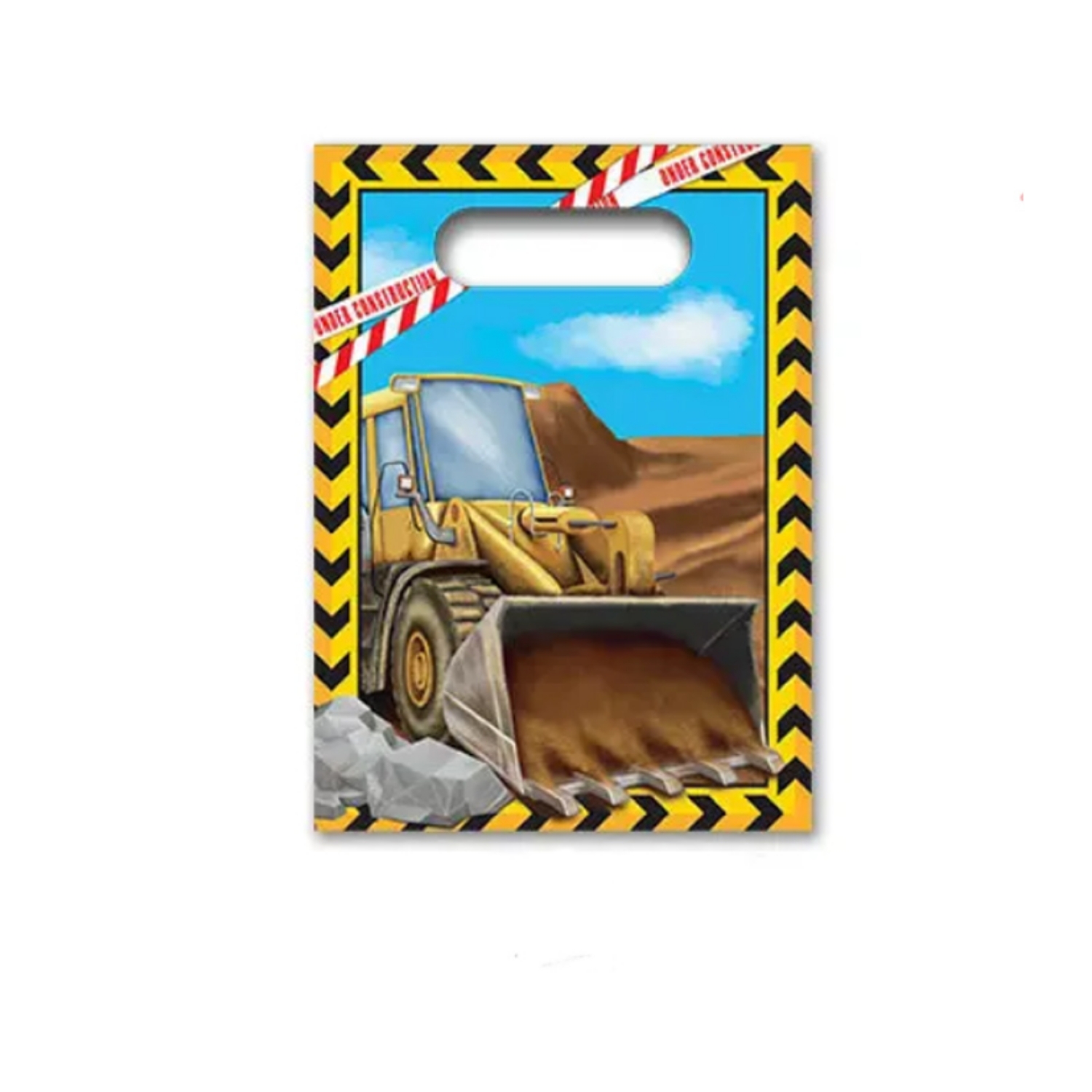 Party tašky Staveniště - 4 ks