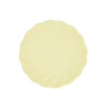 Obrázok z EKO - papierové taniere okrúhle - Vert Decor, pastelovo žlté - 18,8 cm 6 ks