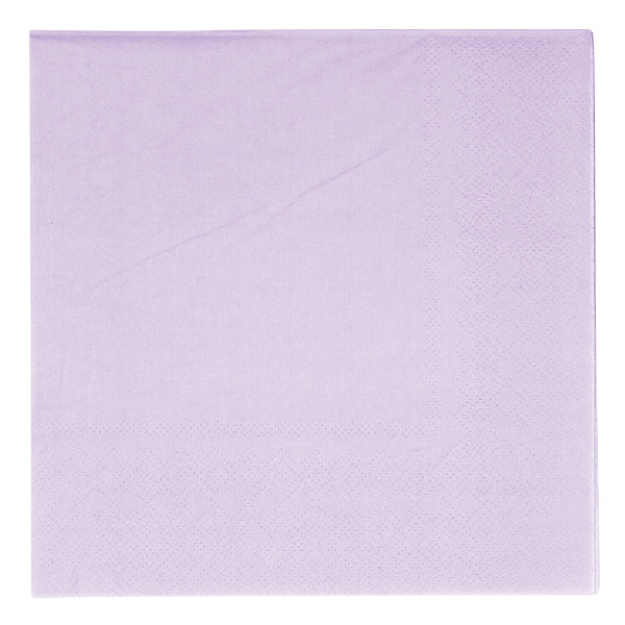 Obrázek z Papírové ubrousky - Vert Decor pastelově fialové, 33 x 33 cm, 20 ks 