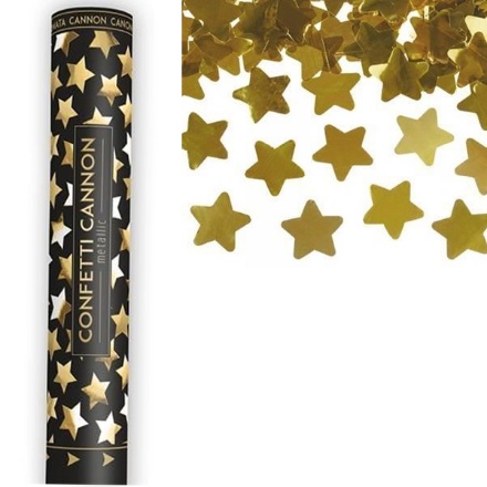 Picture of Gold star confetti shooter - 40 cm