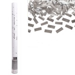Obrázok z Vystreľovacie konfety strieborné - fóliové, 60 cm - Amscan