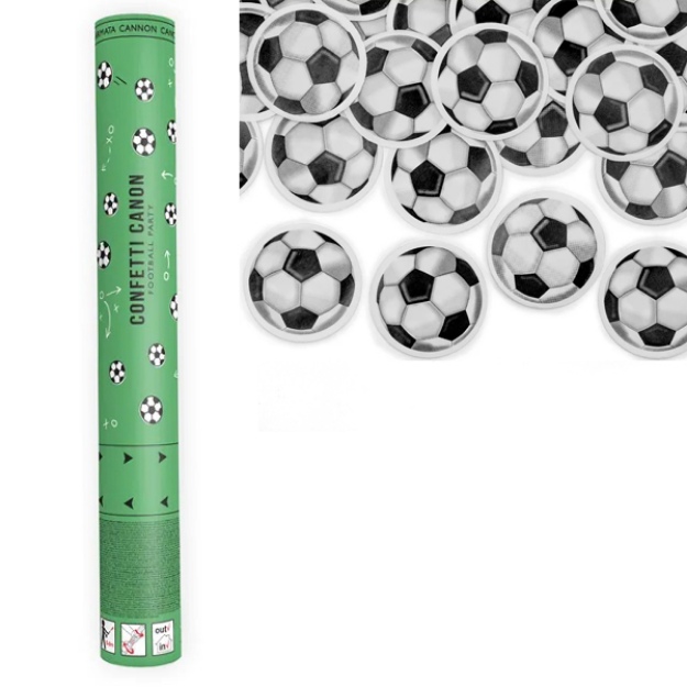 Obrázok z Vystreľovacie konfety - futbal - 40 cm