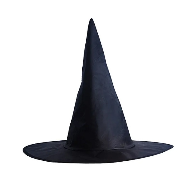 Obrázek z Čarodejnický klobouk černý 