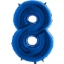 Obrázok z Fóliová číslica - modrá 8