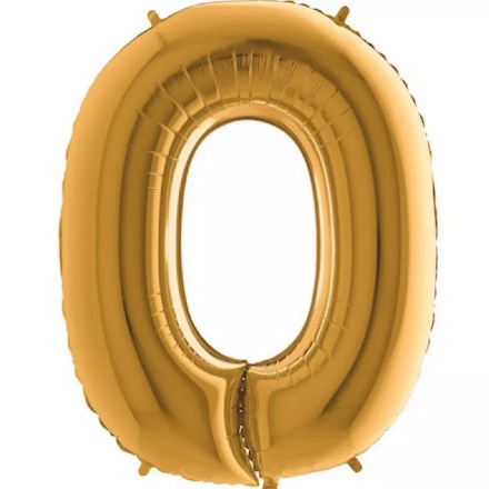 Picture of Foil letter O gold – 102 cm