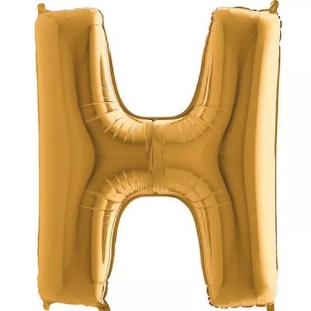Picture of Foil letter H gold – 102 cm