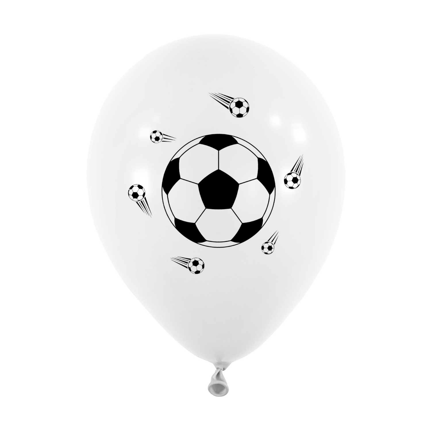 Balonkový buket Fotbal Lux, 30 cm - 5 ks
