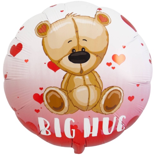 Levně Foliový balonek kulatý - Medvídek Big Hug - 45 cm