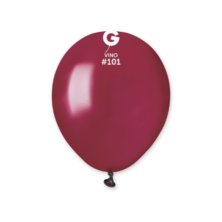 Picture of Balonky Gemar Vínové 13 cm - 100 ks  