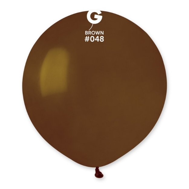 Obrázek Balonek Gemar Hnědý 48 cm 