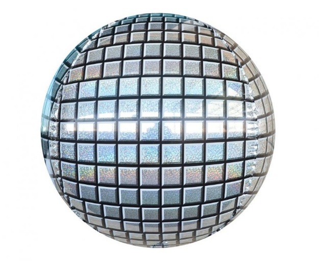 Obrázok z Fóliový balónik Disco guľa 40 cm - Godan