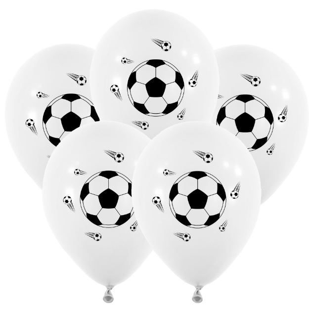 Obrázok z Balóniky s potlačou Futbal Lux, 25 ks