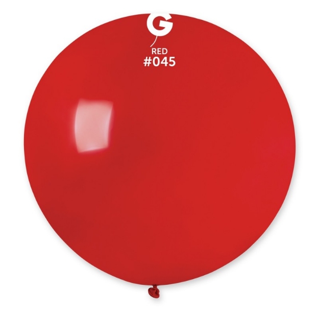Obrázok z Obrí nafukovací balón - Gemar červený 80 cm