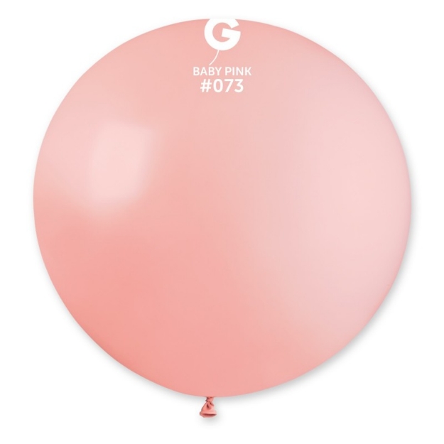Obrázok z Obrí nafukovací balón - Gemar baby pink ružový 80 cm