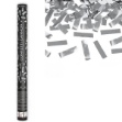 Obrázek Vystřelovací konfety Stříbrné - 60 cm