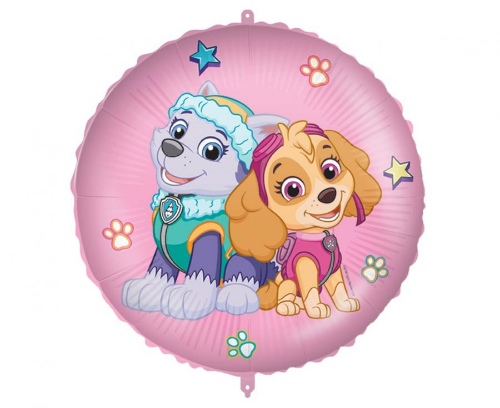 Levně Foliový balonek Tlapková patrola - Skye a Everest 45 cm - Procos