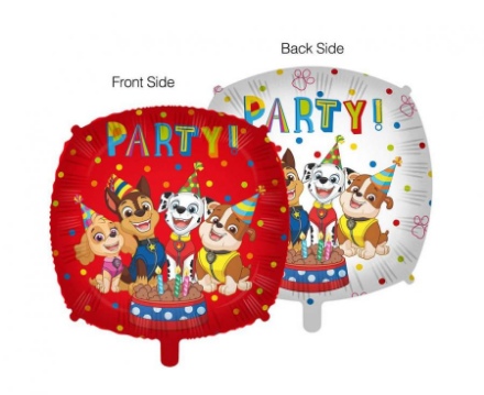 Obrázek Foliový balonek Tlapková patrola - Party, 45 cm - Procos