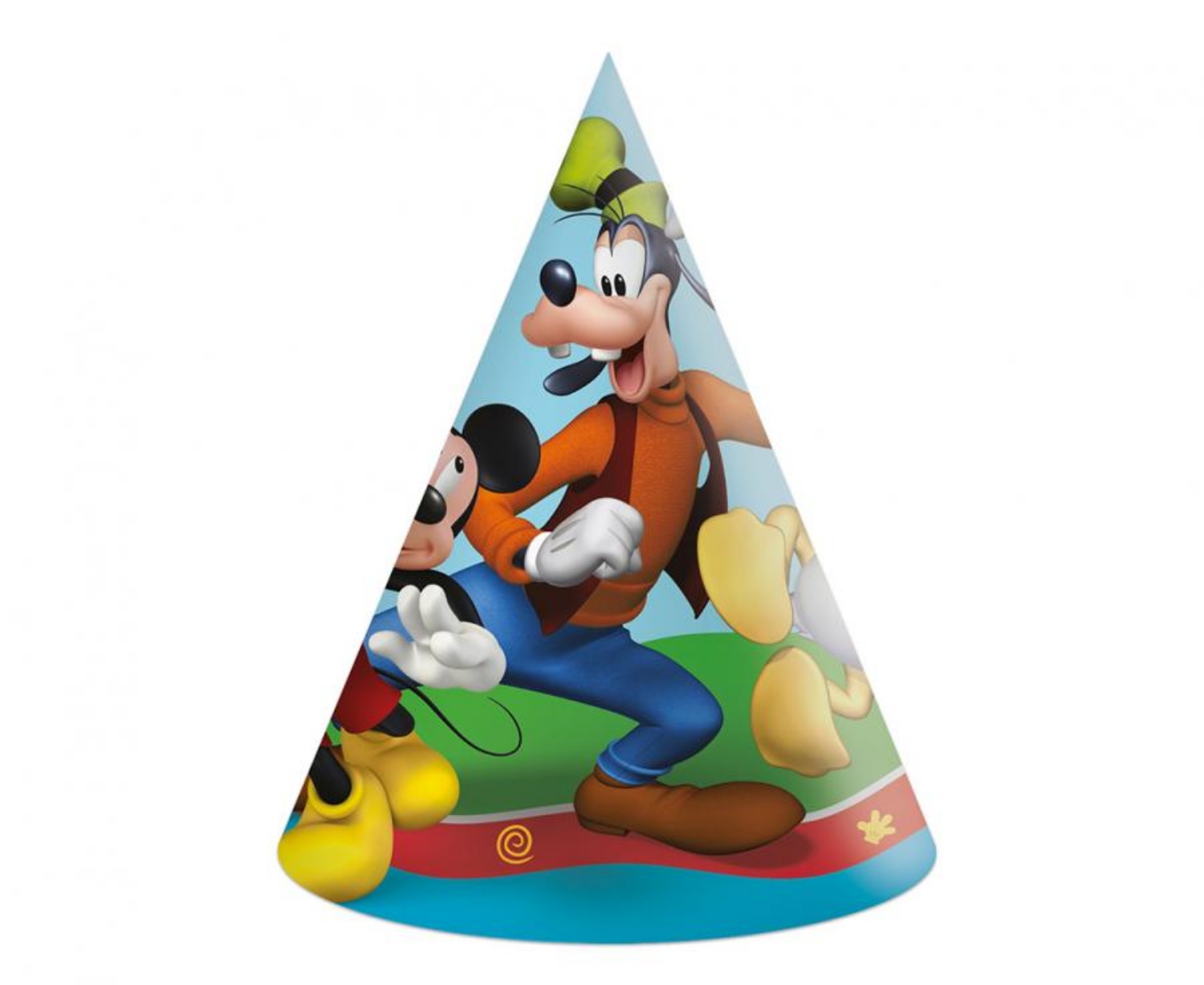 Party čepičky Mickey Rock The House 6 ks